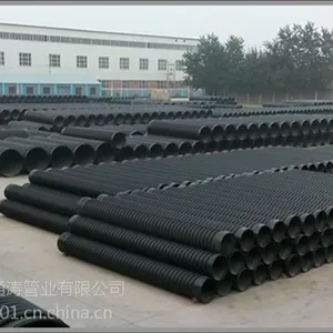 河北通涛、高密度聚乙烯缠绕结构壁B型管、克拉管、HDPE管