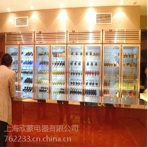 供应上海欣蒙***红酒柜/六门饮料保鲜柜/多门饮料保鲜柜 尺寸可定做