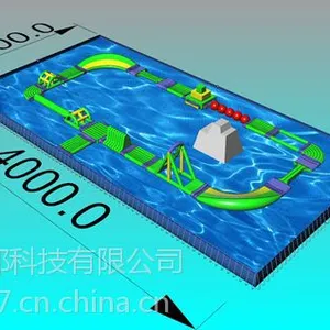 三邦智勇大冲关制作厂家----大型水上闯关赛道设备设计制作