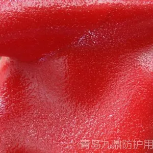 厂家批发供应绒里浸胶塑胶家用洗衣洗车渔业农业PVC防护手套磨砂