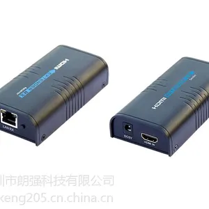 ��Ӧ��ǿLKV373 hdmiת����RJ45ˮ��ͷ����̫����ͷ�ӳ���120��