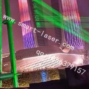 南京楼顶激光灯-南京楼体广告投影-南京地标激光灯