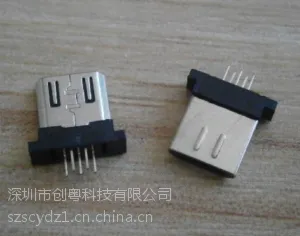 8.3公头Micro USB 5P超薄3.0短体,夹板1.0焊线U盘公头