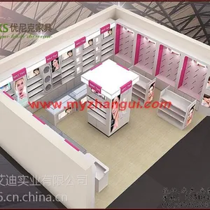 龙岗屈臣氏货架 化妆品柜化妆品货架 背柜 展示架展示柜展柜 精品货架