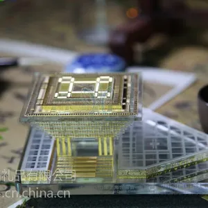 尚鼎晶品 上海中国管水晶建筑模型 商务礼品 旅游纪念品 办公摆件