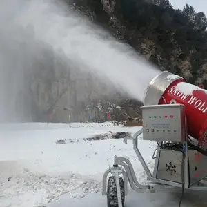 人工造雪机报价 360度旋转滑雪场造雪机