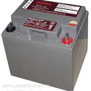 欧肖恩蓄电池HY12-24 蓄电池12V24AH 规格报价