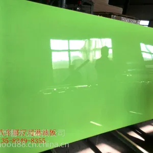 上海天恒展览供应亮光uv板,三氯氰胺饰面板,展厅装饰板