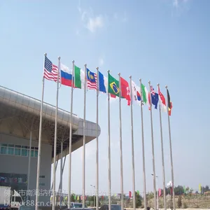 不锈钢304旗杆订做商 不锈钢锥形旗杆价格 不锈钢锥形旗杆批发