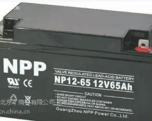 供应 耐普 NP12-65 12V65AH UPS蓄电池