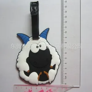 供应PVC软胶行李牌 卡通动漫行李吊牌 滴胶行李牌 卡通行李牌