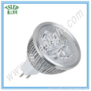 厂家生产高亮3W/4W 12V MR16led天花射灯E27节能GU5.3酒店cob灯杯