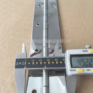 【帅品】不锈钢304镜面长合页 钢琴长排铰 ***木箱长铰链 加工定制
