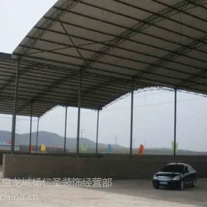 武汉彩钢瓦棚哪定做 武汉华润棚业 大型彩钢瓦棚定做