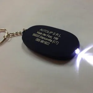 硅胶带灯钥匙扣 硅胶矽利康LED灯锁匙扣