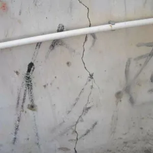 建筑地基不均匀沉降引起墙体裂缝的形态