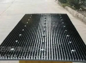 数控转塔冲床台面毛刷板村田毛刷减震防擦PVC毛刷板数控毛刷