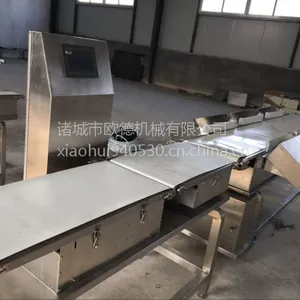 欧德厂家生产鸡 鸭禽类重量分选机