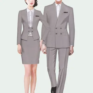 酒店行政人员制服工作服定做