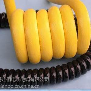 螺旋电缆 汽车专用螺旋线 伸缩螺旋电缆