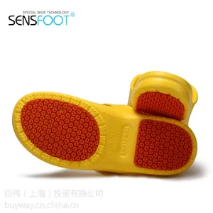 SENSFOOT 浴室家居防滑功能拖鞋 孕妇老人小孩必备安全鞋 SW-01