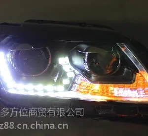 大众新桑塔纳大灯总成 新桑塔纳氙气大灯改装,新桑塔纳日间行车灯