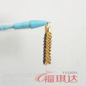 东莞五金流苏,手工链条流苏,圆珠链条流苏