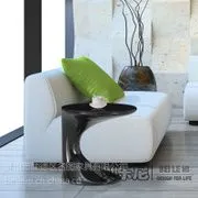 供应贝乐尼 简约现代塑料沙发边几 角几 电话几 创意个性小圆桌 茶几