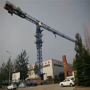 塔机生产厂家供应塔式起重机 山东百脉塔机QTZ250 平头塔吊
