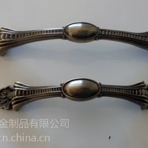 96/128mm 欧式古典锌合金家具把手型号7002乐雅厂家供应青古铜红古铜
