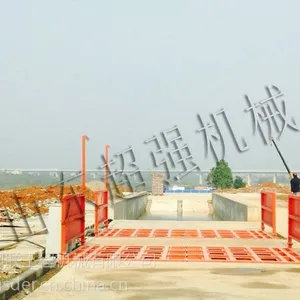 深圳工程洗轮机 建筑工地洗车槽厂家 ***CQ-100T工地自动清洗设备