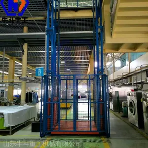 福建生产厂家定做4吨10米导轨式升降货梯 厂家定做10米楼层间垂直升降平台 尺寸价格