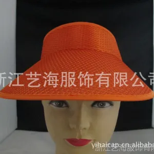 厂家直销网眼三明治空顶帽 夏日防晒太阳帽 帽子批发现货