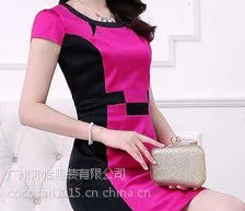 2015夏装新款女装短袖印花连衣裙欧美***桑蚕丝真丝绸缎裙【实力厂家批发加工】