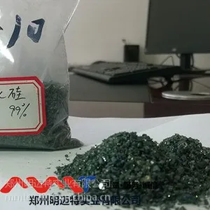 供应优质绿碳化硅颗粒厂家直销