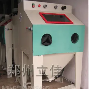供应立佳超音速喷涂箱式喷砂机