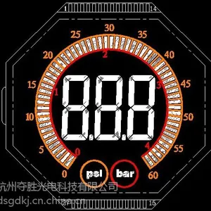 夺胜汽车码表FSTN液晶显示屏模块控制板