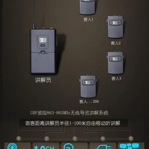 话中游无线导游讲解器户外活动无线讲解器无线导览系统无线讲解器