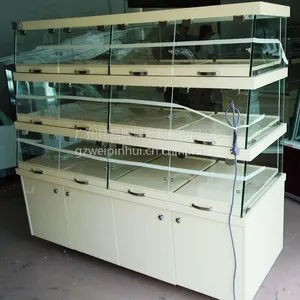 炜品晖厂家供应烤漆展柜展示柜面包展示柜蛋糕展示柜精品展示柜