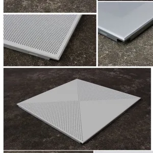 600*600冲孔铝扣板直销 优质铝扣板批发 番禺区铝扣板生产厂家