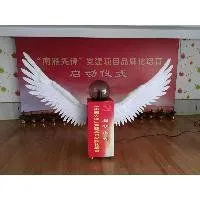 广州供应翅膀启动仪式道具,会议启动翅膀台出租销售