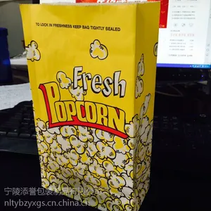 商丘添誉专业定制生产食品级小纸袋爆米花袋