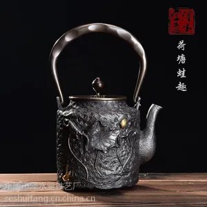 买铁壶***泽水堂日本铁茶壶厂家直销加工定制1300cc