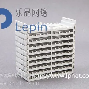 乐品塑料B型φ8*12阻燃固线器理线器叠压式排线 厂家直供