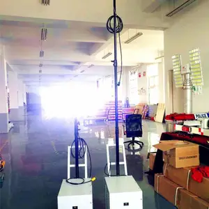 充电式便携照明设备 充电式便携式移动升降照明灯设备