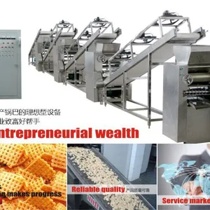 陕西锅巴机械锅巴生产设备小型锅巴生产线西安食品机械休闲食品机械设备