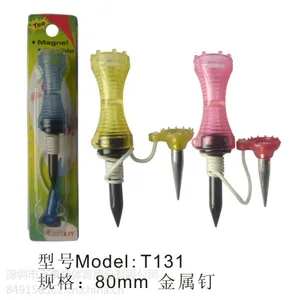 厂家直销高尔夫空气球钉【***球钉】T131 高品质高尔夫球tee 潮款高尔夫球托