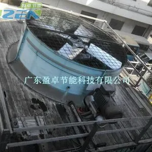 冷却塔无电耗改造_盈卓冷却塔改造