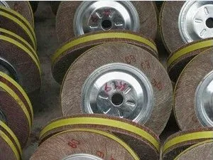 供应供应千页轮,用于金属表面加工处理。外径、内径及厚度规格多样
