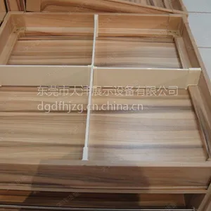 大沣货架-轻量级双面铁木结合托盘式带侧柜货架(DF-296)
